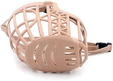 7pcs/Set Plastic Dog Muzzle, Anti Bite Adjustable Pet Basket, Dogs Training Mouth Cover Mesh Cage, Breathable Comfortable