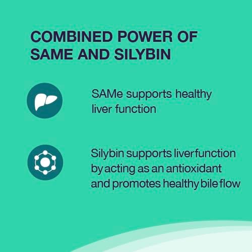 Nutramax Denamarin Liver Health Supplement for Dogs, With S-Adenosylmethionine (SAMe) and Silybin, 30 Chewable Tablets