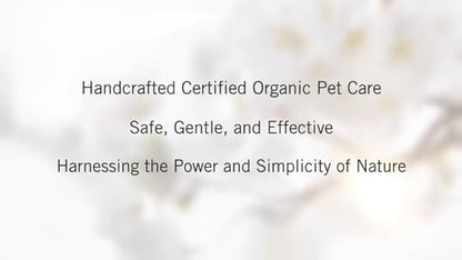 Chagrin Valley Soap & Salve Certified Organic Dog Shampoo and Conditioner – Dog Shampoo Itchy Skin Relief and Puppy Essentials - Natural Handmade Coconut Milk, 3.8 oz Bar