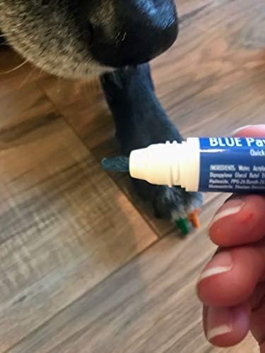 Warren London Pawdicure Dog Nail Polish Pens | Made in USA | Quick Dry, Low Odor, Non-Toxic Dog Accessories | Ideal for Dog Birthday, Dog Costume | Dries in Under 1 Minute | 13 Colors | Blue