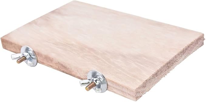 3Pcs Pet Parrot Bird Cage Perches Square Wooden Stand Platform Budgie Toys Bird Tree Perches for Parakeets