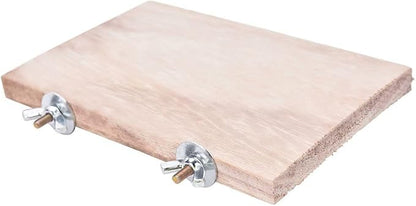 3Pcs Pet Parrot Bird Cage Perches Square Wooden Stand Platform Budgie Toys Bird Tree Perches for Parakeets