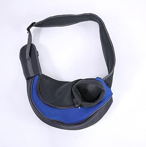 SOFTIER Pet Dog Sling Carrier Breathable Mesh Travel Safe Sling Bag Carrier for Dogs Cats