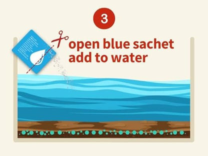 2HR Aquarist Aquasoil Substrate Enrichment + Aquarium Bacteria for Planted Aquarium APT Start (45g)