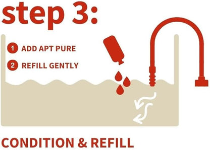 2HR Aquarist APT Pure Water Conditioners for Aquarium Tanks (100ml)