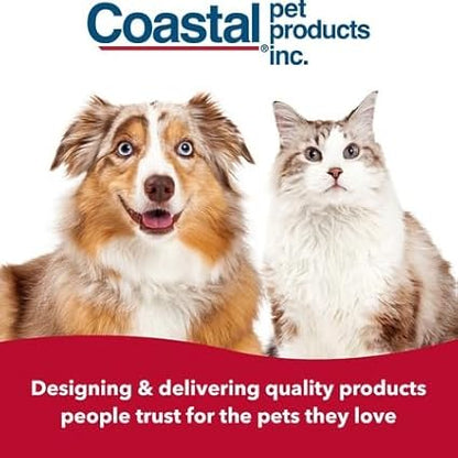 Coastal Pet Safari Wire Pin Dog Brush with Bamboo Handle - Large - General Dog Grooming Brush for Short and Long Hair - Eco-Friendly Handle