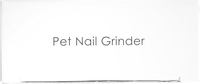 Rechargeable Dog Nail Grinder with 2 LED Lights Quiet 6 Speed Electric Nail Trimmer,Dust Cap,and 3 Grinding Ports for Large,Medium Small Dogs