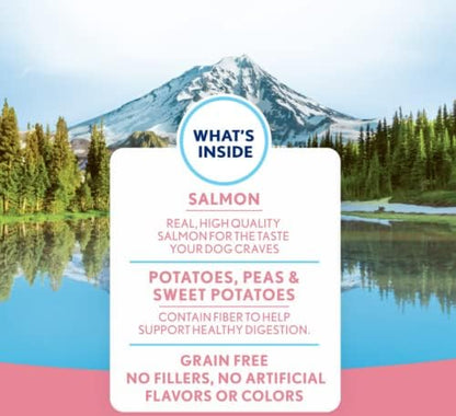 Natural Balance Limited Ingredient Diets Mini Rewards Soft and Chewy Dog Treats (Salmon, 3 Pack / 5.3-Ounces Each)