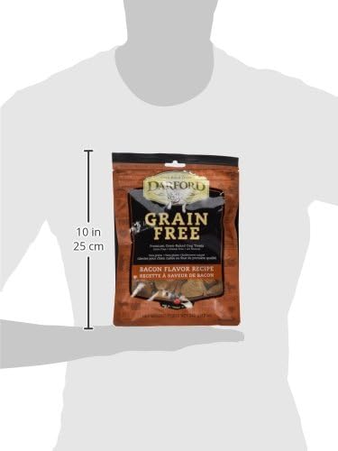 Grain Free Bacon Recipe Dog Treats, 12 oz