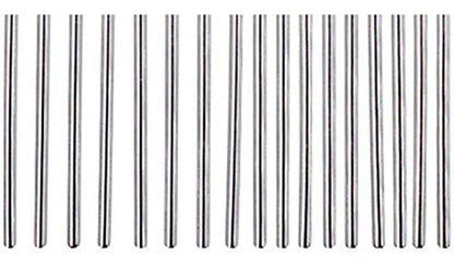 Dog Metal Comb 7.5inch Dogs Dematting Tool Pet Grooming Comb Stainless Steel Teeth Cats Pubby Comb for Removing Hair (M: 19x4cm)