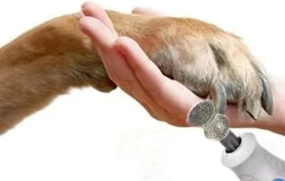 Diamond Rotary Nail Grinder Bits for Dog-Dog Nail Grinder Replacement Heads-Replaced Dog Nail Grinder Wheel- Pet Nail Grinder Attachment 2-Pack