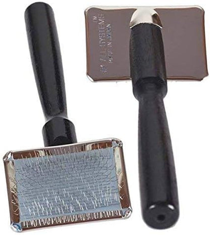 #1 All Systems Slicker Brushes for Dogs Pro Dog Grooming Brush - Choose Size(Small - 2½"L x 1½"W)
