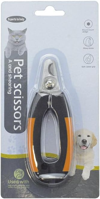 KUOUDOM Professional Dog Nail Trimmer - Nail Clippers & Supplies for Grooming - Dog Claw Care for Small & Small Orange - Standard, 5" x 2"