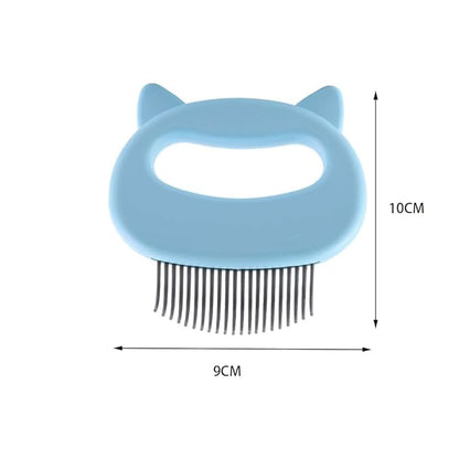Leadigol Pet Combs, Cute Dog Cat Combs Hair Remover Brush Pet Grooming Tools Dog Massage Comb Brush Soft Deshedding Brush for Long and Short Hair Cat Dog Puppy Bunny