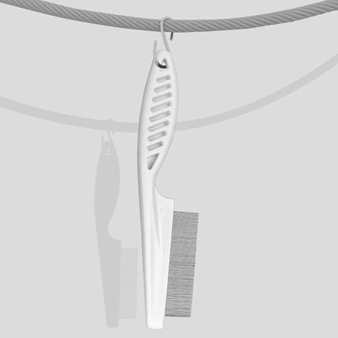 Dog Combs for Grooming, Metal Cat Comb for Removing Tangles and Knots, Professional Grooming Tool