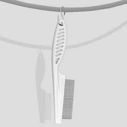Dog Combs for Grooming, Metal Cat Comb for Removing Tangles and Knots, Professional Grooming Tool