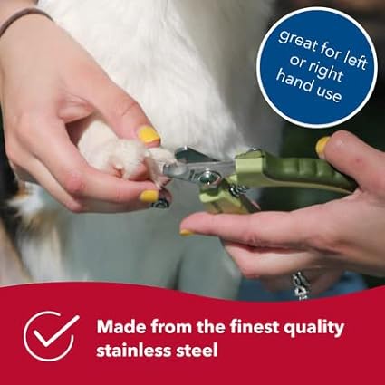 Coastal Pet - Safari Dog Diamond Nail File and Safari Professional Dog Nail Trimmer - Bundle