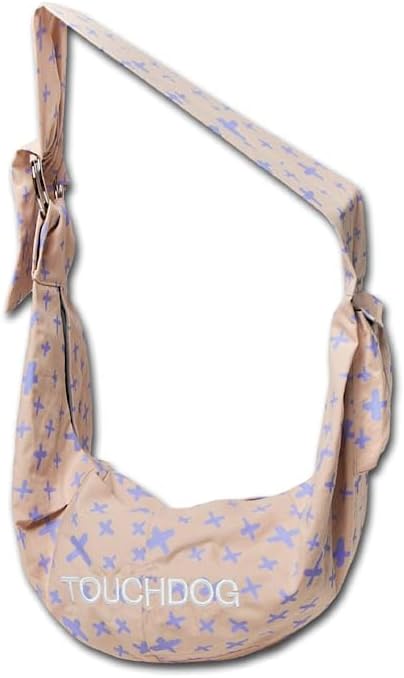 Touchdog 'Paw-Ease' Over-The-Shoulder Pet Sling Fashion Pet Carrier - Cat and Dog Carrier with Built-in Storage Pockets for Hands-Free Carrying