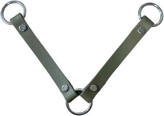 SparkDog Collars Dog Crate Fan Hanger, HotDawg Utility Strap, BioThane Ryobi P3320 Fan Hanger for Ruffland Dog Kennel, Bucket Holder Utility Strap - Made in The USA (Olive Drab)