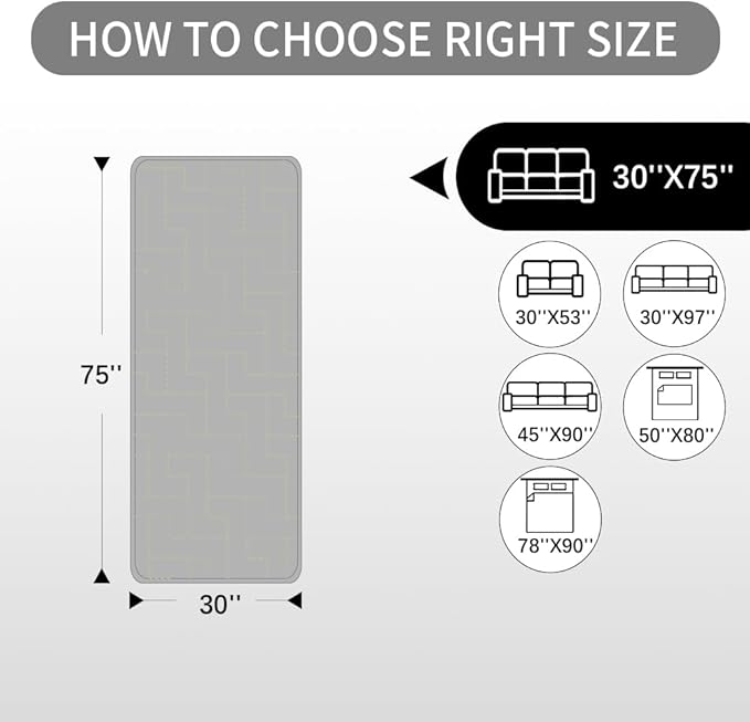 fuguitex Waterproof Dog Bed Cover Couch Cover for Pet Anti-Slip Cat Mat Pet Pad Blanket for Sofa Chair Recliner Bed Furniture Protrctor