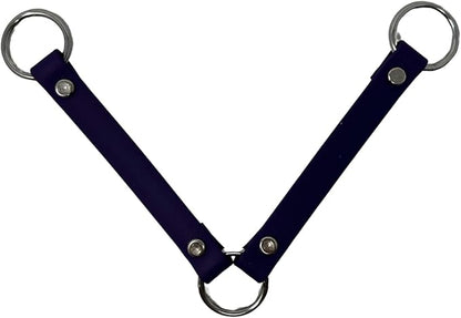 SparkDog Collars Dog Crate Fan Hanger, HotDawg Utility Strap, BioThane Ryobi P3320 Fan Hanger for Ruffland Dog Kennel, Bucket Holder Utility Strap - Made in The USA (Black)