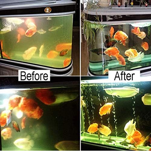 3W Aquarium Clean Light Fish Tank Algae Clean Light Green Water Clean Fish Tank Water Clean Lamp for Sump Pond Filter Tank