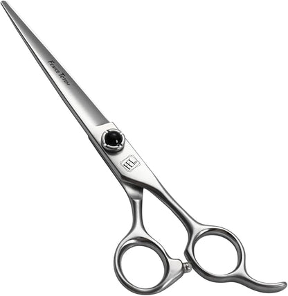Dog Grooming Scissors: 7.5 inch Professional Pet Shears Made Of Japanese 9CR Advanced Stainless Steel for Dogs Cats and Other Pets