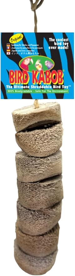 Wesco Pet Original Bird Kabob Shreddable Bird Toy