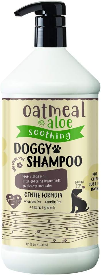 Dog Shampoo with Ultra-Soothing Ingredients to Cleanse and Calm, 32oz /960 ml