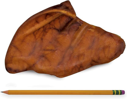 EcoKind Healthy Pig Ears for Dogs | 10 Ears | High Protein Pig Ear, Rawhide Free Dog Chews, Natural Dog Treats, Thick Cut, Long Lasting, No Preservatives, Hormones & Additives