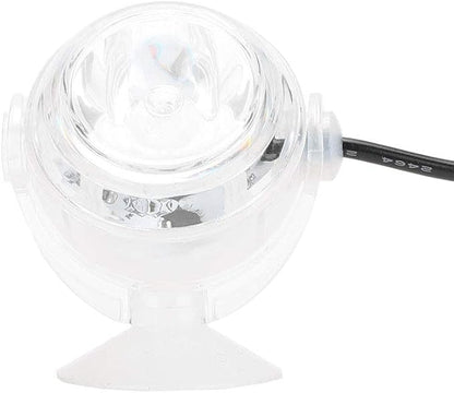 Aquarium Lights, Colorful Gradient Submersible LED Fish Light, LED Aquarium Light, Night Spot Light, US Plug White, for Home Aquariums, Office Tanks, and Decorative Fish Tanks