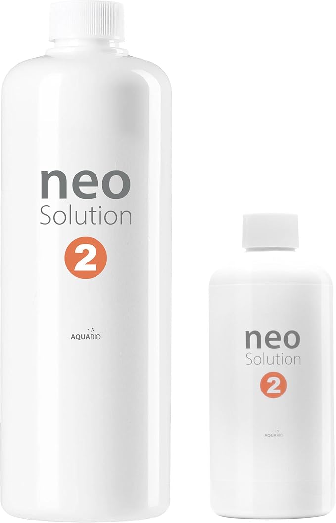 Plant Fertilizer for Aquarium Plants - Micronutrient Liquid Fertilizer with Iron, Boron, Molybdenum, Calcium for Balanced Growth & Enhanced Red Colors in Aquatic Plants - Neo Solution 2, 300ml