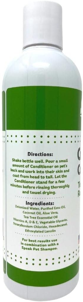 Dog Natural Cream Rinse Conditioner, Tea Tree, 17oz