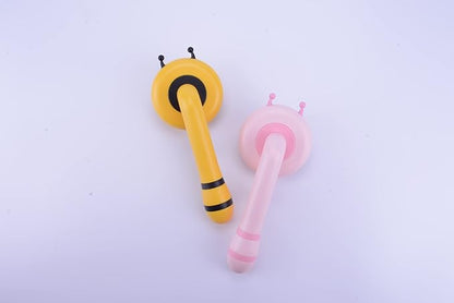 Cat Self Cleaning Slicker Brush, Cat Grooming Brush, Short and Long Haired remover for Dogs and Cats, Slicker Brush Removes Loose Undercoat & Tangled Hair (Bee yellow)