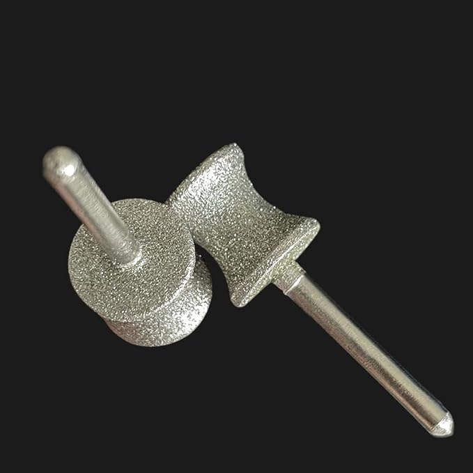 LiveOnce Diamond Dog/Cat Nail Grinder Bits for Rotary Tool Fits Dremel and Many Others for pet, 2 Pieces