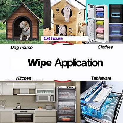 3W Aquarium Clean Light Fish Tank Algae Clean Light Green Water Clean Fish Tank Water Clean Lamp for Sump Pond Filter Tank