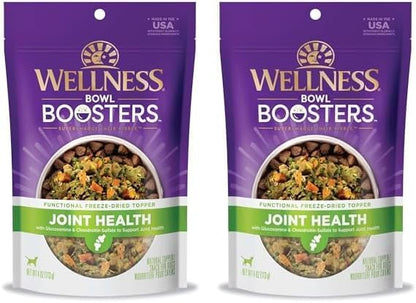 Wellness CORE Bowl Boosters Joint Health Dog Food Topper, 4 Ounce Bag (Pack of 2)
