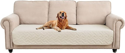 fuguitex Waterproof Dog Bed Cover Couch Cover, Anti-Slip Cat Mat Pet Pad Blanket for Sofa Chair Recliner Furniture Protrctor