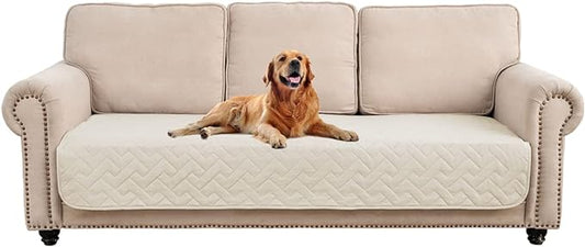 fuguitex Waterproof Dog Bed Cover Couch Cover, Anti-Slip Cat Mat Pet Pad Blanket for Sofa Chair Recliner Furniture Protrctor