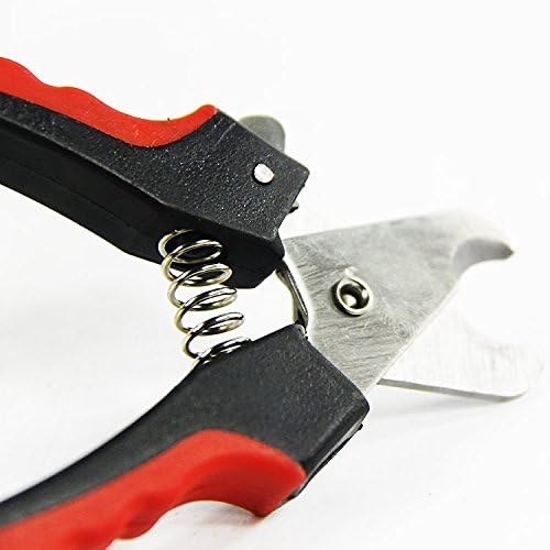 Pet Nail Clippers, CLAS Dog Nail Clippers Trimmer Kits with Safety Guard To Avoid Over-Cutting Nails and Nail File for Dogs and Other Medium Large Pets