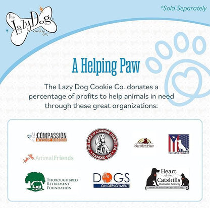 The Lazy Dog Cookie Co. Leftover Turkey Sandwich, Turkey & Sweet Potato Soft-Baked Natural Dog Treats - Wheat-Free & Soy Free - Limited Edition - Made in The USA - 5 oz