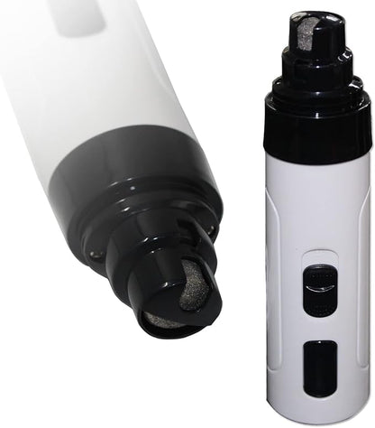 Pet Nail Grinder,Dog Nail Grinder Pet Nail Trimmer Low Noise 2 Speed 3 Ports Rechargeable Cordless Painless Paws Grooming & Smoothing for Small Medium Large Dogs & Cats
