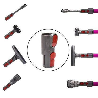 Oyster-Clean Grooming Dog Pet Brush Tool Kit Compatible For Dyson Groom Animal Allergy Vacuum Cleaner - MS01 (Adapter for V8/V7/V10)