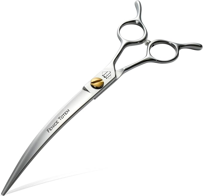 Dog Grooming Scissors: 7.5" Pet Shears Made Of Japanese VG10 Advanced Stainless Steel Professional Grooming Scissors for Dogs Cats and Other Pets