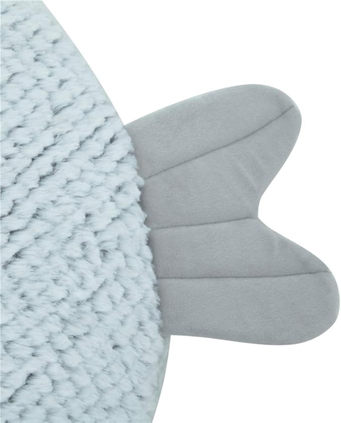 La La Pet® Plush Cat Bed Cave Calming Washable Pet House Bed Selfwarming Pet Bed Foldable Cat Sleep Tent Dog Nest Soft Puppy House Bed for Cats and Small Dogs(Gray,S)