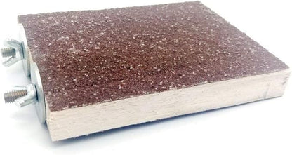 Litewoo Bird Perch Grinding Stand for Bird Parrot Budgie Parakeet Cockatiel Conure Lovebird Finch（5.1" x 3.5"）