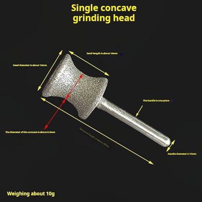 LiveOnce Diamond Dog/Cat Nail Grinder Bits for Rotary Tool Fits Dremel and Many Others for pet, 2 Pieces
