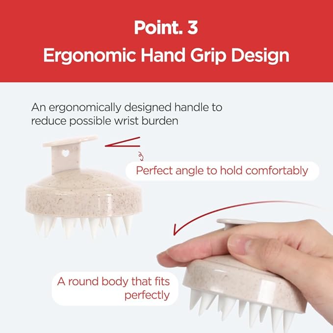 JAYU PET Shower Groomer - Grooming Pet Shampoo Brush, Cat Dog Hypoallergenic Bath and Massage Brush, Soft Silicone Bristles Scrubber for Puppy & Kitten, Easy Grip & Bubble Maker Comb (0.18 lb)