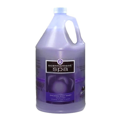 Best Shot Scentament Spa Calming Body Wash, Lavender Aloe, 1 Gallon