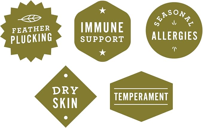 Organic Hemp Well Bird Hemp Oil – 2 Ounces. Parrot, Parakeet, Cockatiel and All Birds for Supporting Health, Feather Plucking, Destructive Behavior Reduction, Immune Support, and Relaxation.